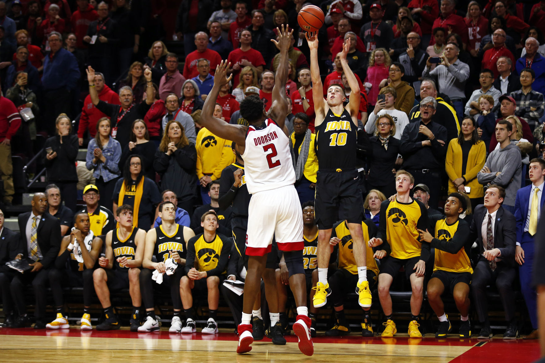 Iowa Rutgers Basketball